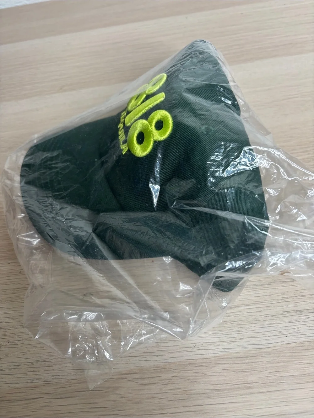 818 Tequila Dad Hat Forest Green with Lime Green Embroidery Kendall Jenner NEW